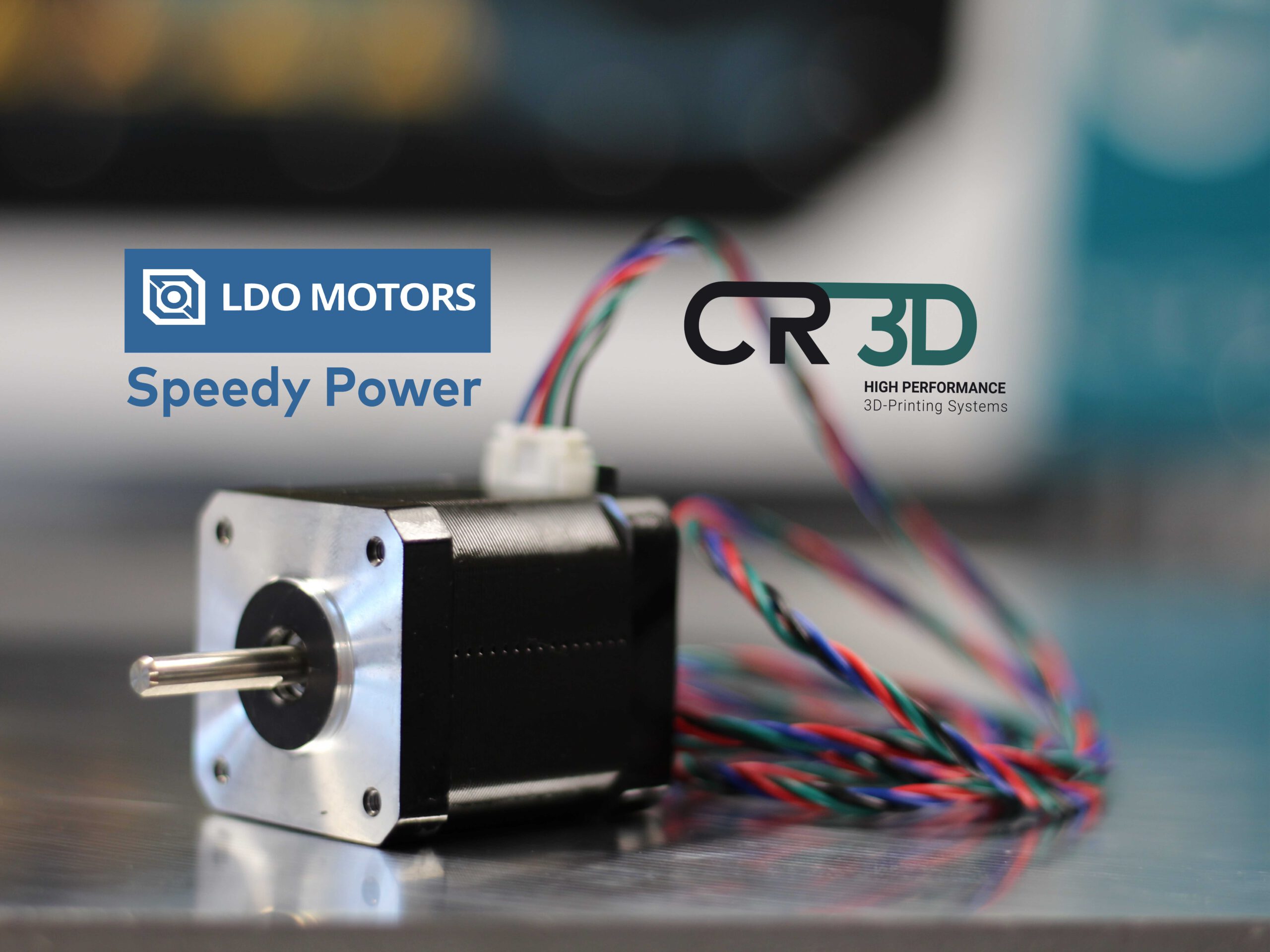 LDO Speedy Power Schrittmotor LDO-42STH48-2504AC - CR-3D for High Speed  Printers